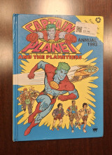Captain Planet Annual 1993 & Power Book Fold Out Game Set