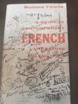 A guide to contemporary french literature