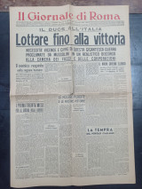 Εφημερίδα Il Giornale di Roma, Αθήνα 3-12-1942