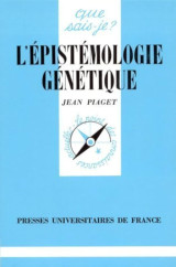 L'Épistémologie génétique