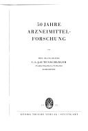 50 Jahre Arzneimittelforschung