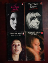 Francoise Sagan, 4 books, A certain smile - The heart keeper - Scars on the soul - Lost profile