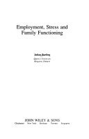 Employment, Stress and Family Functioning
