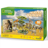 African Wildlife (βιβλίο + 3D puzzle) - National Geographic Kids 5+