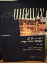 Burmuller 25 easy and progressive studies Op.100