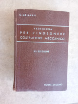 Vademecum per l'ingegnere costruttore meccanico