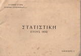 Στατιστική έτους 1932