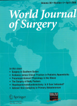 World Journal of Surgery, Volume 30, issue 4, April 2006