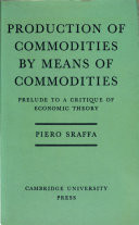 Production of Commodities by Means of Commodities