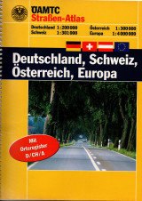Road Atlas - Germany, Austria, Switzerland, Europa
