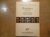 Poésies I 1921-1922
