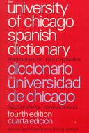 Diccionario de la Universidad de Chicago Inglés-español Y Español-inglés